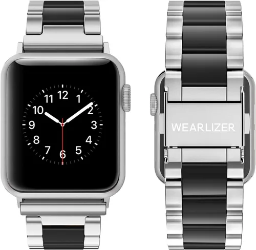 Miniatura 3 de Correa Wearlizer de repuesto para reloj Apple Watch de 38 mm, 40 mm, 42 mm, 44 mm (1.49 pulgadas, 1.57 pulgadas, 1.65 pulgadas, 1.73 pulgadas)