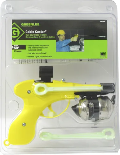 Miniatura 3 de Greenlee 06186 Cablecaster Herramienta de tracción de alambre con tres dardos