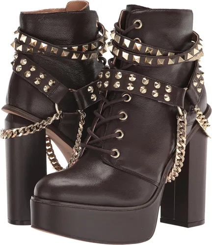 Miniatura 7 de Jessica Simpson Tacones de bloque con tachuelas de cuero Lannoli para mujer
