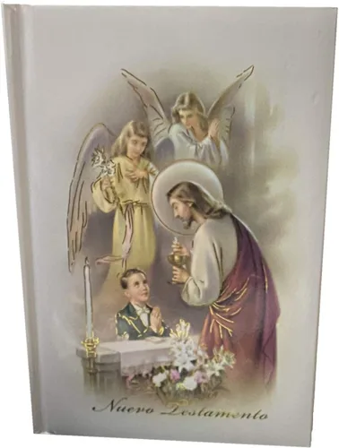 Miniatura 4 de Lito - Juego de velas de primera comunión para niños, juego de velas blancas para la Santa 1ª Comunión con figurilla, español
