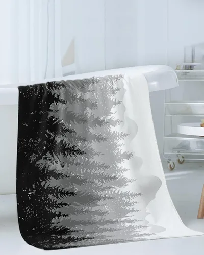 Miniatura 3 de Juego de toallas de baño de árbol de otoño para baño, toallas de lujo, regalos para mujeres, de secado rápido, playa, cocina, mano, cabello, cara