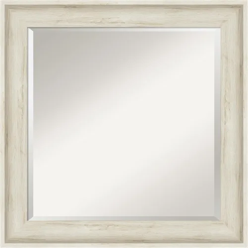 Miniatura 8 de Amanti Art Espejo de baño, espejo de pared color crema de abedul Regal para usar como espejo de tocador de baño sobre fregadero
