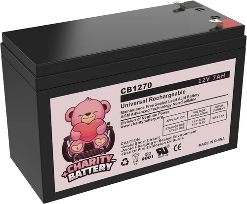 Miniatura 7 de CB1270 Razor - Baterías de repuesto para scooter eléctrico de 12 voltios y 7 Ah de alto rendimiento, juego de 2 (reemplaza a 6-DW-7)