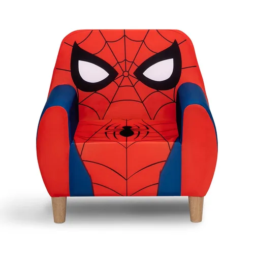 Miniatura 4 de Delta Children Silla de espuma Marvel Spider Man para niños, color rojo