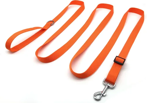 Miniatura 15 de TAIAN Correa ajustable de nailon para perro, correas de perro de 6 pies de largo para perros medianos y grandes