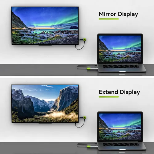 Miniatura 7 de Transmisor y receptor HDMI inalámbrico 2.4G+5G 328FT/100M Soporte 4K Decodificación 1080P@60Hz Extensor Salida de video HD para video y audio a Verde