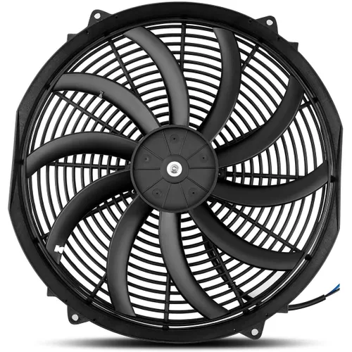 Miniatura 4 de Motor Mejorado de 130 Vatios Motor Eléctrico Reversible Ventilador de Motor Automotriz Eléctrico de 12 Voltios Radiador Condensador Enfriador