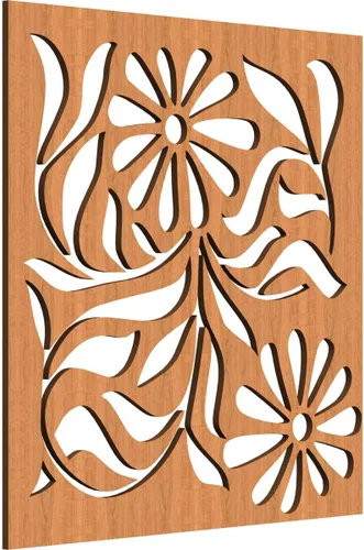 Miniatura 42 de Barryton - Paneles decorativos de madera con calado, extra pequeños, 7 3/8 pulgadas de ancho x 7 3/8 pulgadas de alto x 1/4 pulgadas de alto, roble
