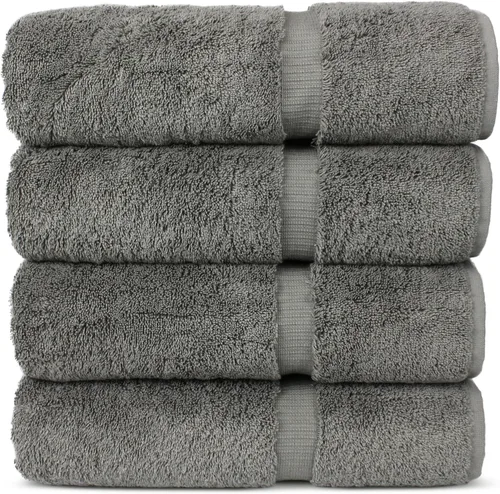 Miniatura 59 de Chakir Turkish Linens - Toallas turcas de alta calidad 100% algodón para baño, 13 x 13 pulgadas (6 toallas pequeñas, aguamarina)