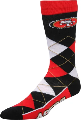 Miniatura 20 de FBF NCAA - Calcetines unisex para adultos, diseño de rombos