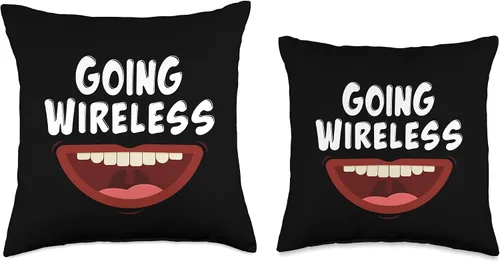 Miniatura 3 de Dental Braces Off Gifts For Girls, Boys and Adults Going Wireless - Almohada de regalo dental, 16.0 x 16.0 in, multicolor