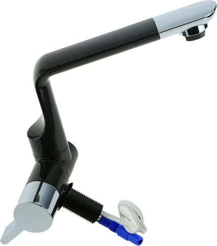 Miniatura 7 de Grifo de agua eléctrico de 12 V con interruptor Ideal para fregadero de cocina y como conexión de bomba en RV, cámper, remolque, cámper o barco