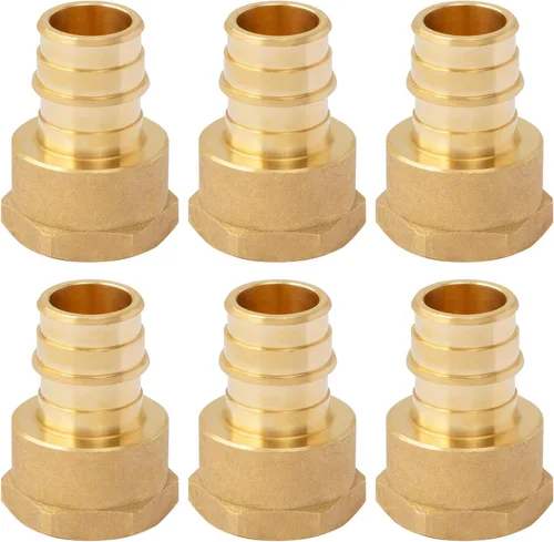 Miniatura 14 de SUNGATOR Paquete de 2 codos de oreja NPT hembra PEX A de expansión de 1/2 "x 1/2", ASTM F1960 solo para tubos Pex-A