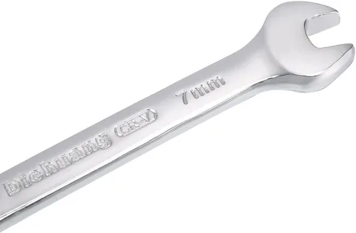 Miniatura 4 de uxcell Llave métrica de doble extremo abierto 0.217 in x 0.276 in
