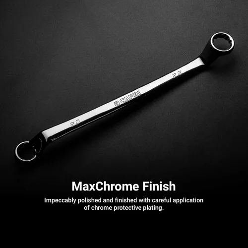 Miniatura 3 de Capri Tools 12 x 14 mm 75-Grado de profundidad llave de caja de doble extremo offset