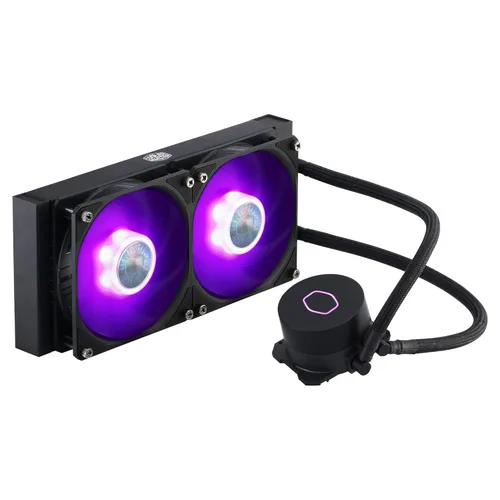 Miniatura 13 de CoolerMaster MasterLiquid ML240L RGB V2, enfriador líquido de CPU AIO de bucle cerrado, bomba de cámara dual de 3ª generación, radiador de 240mm