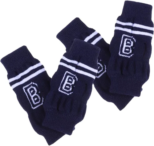 4pcs Dog Elbow Support Sleeves Knitted Leg Warmers Warm Hock Covers for Dogs Pet Elbow Protector Easy Cleaning