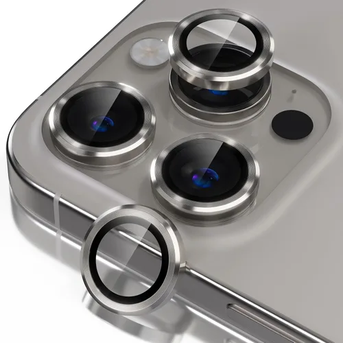 Miniatura 23 de Misea Compatible con iPhone 17 Pro/iPhone 17 Pro Max Protector de Lente de Cámara Brillante, Vidrio Templado 9H Cubierta de Cámara Protector