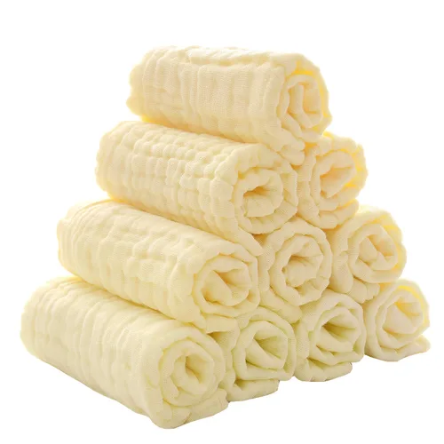 MUKIN Toallitas para bebé, toallitas de algodón natural para bebé, toalla suave para la cara del bebé recién nacido para piel sensible, registro de