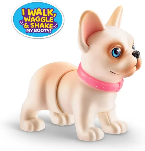 Miniatura 3 de Pets Alive Booty Shakin' Pups (Frenchie & Dachshund) de ZURU, paquete de 2 juguetes de perro mini interactivos que caminan, se bambolean y sacuden