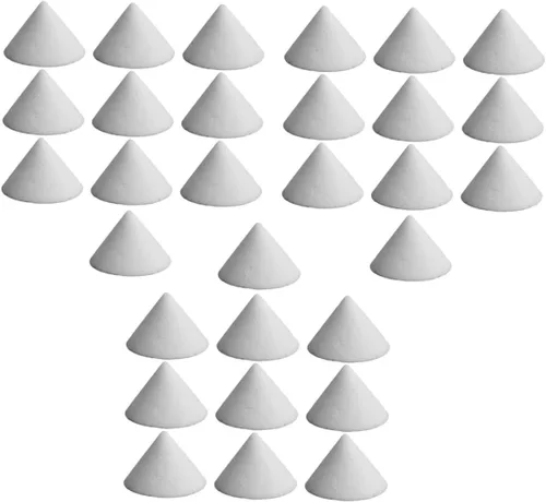 Miniatura 5 de 60 piezas de arcilla de cerámica para uñas, horno refractario de cerámica, soporte refractario, uñas de arcilla, suministros de horno, uñas de horno