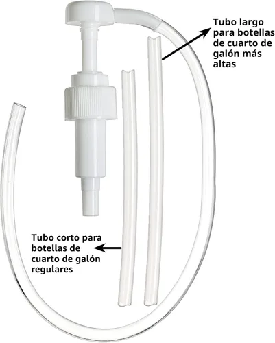 Miniatura 2 de Slippery Pete La bomba manual de 5 cc transfiere aceite de engranajes, transmisión y fluidos diferenciales de botellas de cuarto de galón