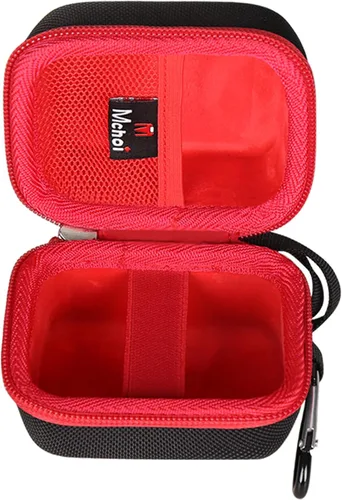 Miniatura 3 de Mchoi Funda GPS de golf adecuada para Bushnell Golf Phantom 2/3, para Swami KISS 2.0 Golf Handheld GPS Rangefinder, rojo, solo funda