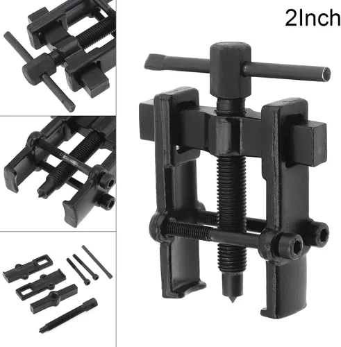 Miniatura 9 de Herramienta de extracción de engranajes de dos mandíbulas ajustable, kit de extracción de bomba de 2 pulgadas de acero al carbono para motocicleta