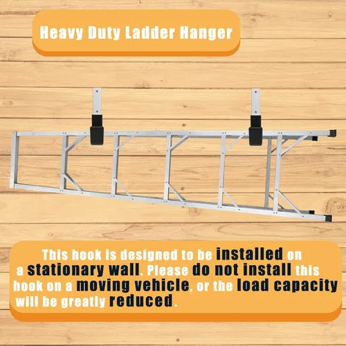 Miniatura 4 de Ganchos de utilidad resistentes para montaje en pared de almacenamiento, ganchos de pared de garaje para manguera, bicicleta, escalera, motosierra