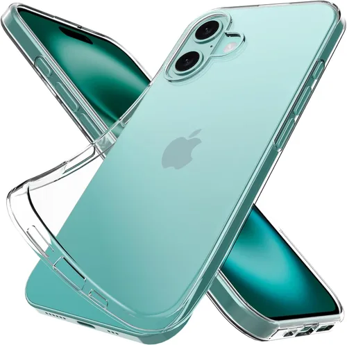 Miniatura 7 de Funda transparente para iPhone 14 Plus. Fundas protectoras de silicona TPU de plástico transparente para iPhone 14 Plus [agarre delgado y cómodo]