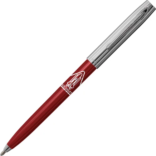 Miniatura 3 de Fisher Bolígrafo espacial negro y dorado con impresión Cap-O-Matic, bolígrafo presurizado, escribe boca abajo y en temperaturas extremas, tinta