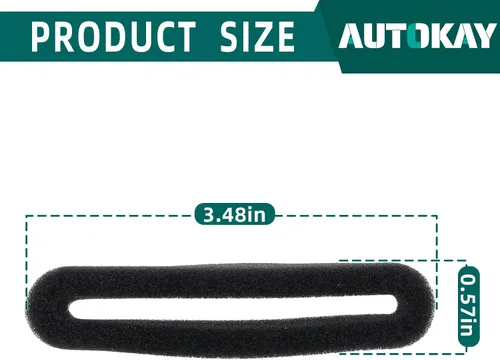 Miniatura 2 de AUTOKAY 753-06417 Filtro de aire para Troy Bilt TB2MB TB32EC TB22EC Bolens BL160 BL110 Remington RM2510 RM2520 RM2560 RM2570 RM2599 MTD Yard Man