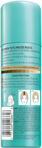 Miniatura 10 de L'Oreal Paris Magic Root Cover Up Corrector Spray para rubias, rubio medio, 2 onzas líquidas, sin amoníaco ni peróxido, adecuado para tinte