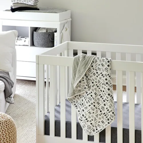 Miniatura 3 de HonestBaby Juego de sábanas bajeras unisex para cuna clásicas para bebé, colchón estándar, 100% algodón orgánico, para bebés, niños, niñas, neutro