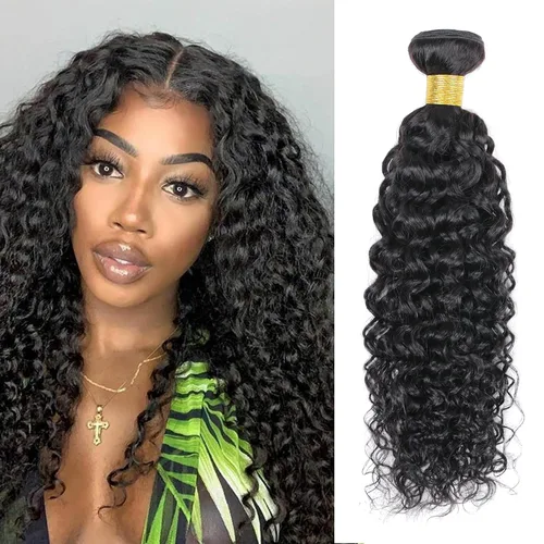 Miniatura 86 de Paquetes de cabello afro rizado y kinky, extensiones de cabello humano de 8 pulgadas, tejido rizado sin procesar, doble entretejido, virgen