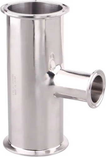 Miniatura 9 de DERNORD Reductora de abrazadera Tee 3 vías Acero inoxidable 304 Instalación sanitaria
