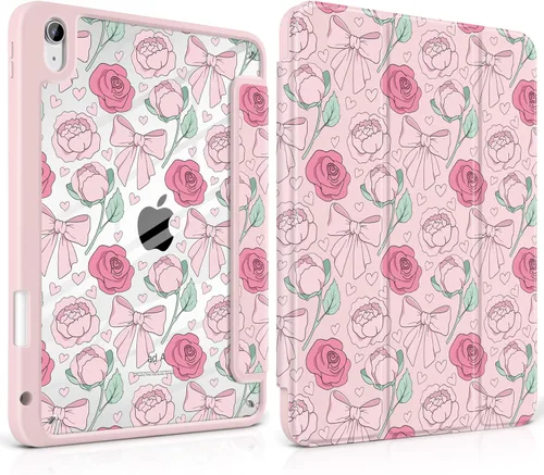 Miniatura 16 de MEEgoodo Funda para iPad Air de 11 pulgadas M3 2025 / M2 2024, para iPad Air de 5ª y 4ª generación de 10.9 pulgadas 2022/2020, funda para tableta