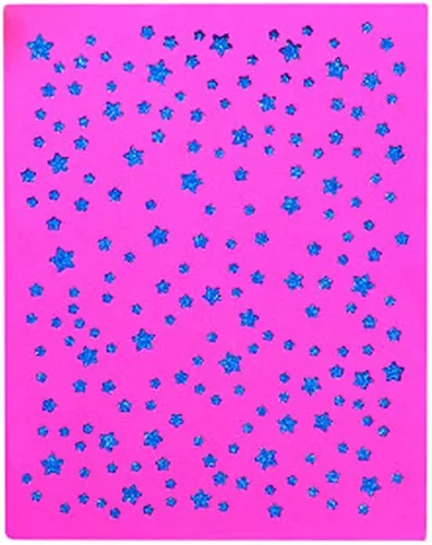 Miniatura 4 de Troqueles de corte de fondo de estrellas de metal, fondo de estrella de cinco puntas, plantillas en relieve, molde de plantilla para álbumes