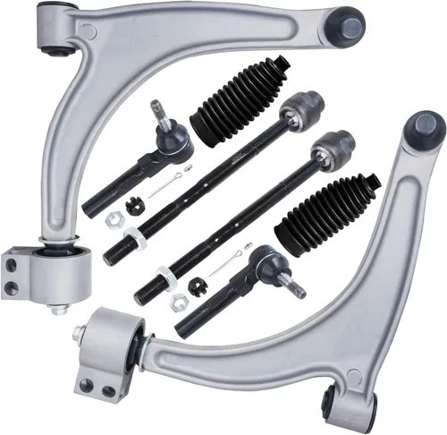 Miniatura 161 de Detroit Axle - Kit de brazos de control de extremo delantero de 8 piezas para Dodge Dakota 00-04, Durango 00-03, 4 brazos de control superior e