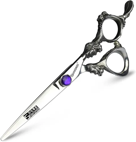 Tijeras de corte de pelo, tijeras profesionales de peluquería de 6 pulgadas, uso doméstico para hombre, mujer, adultos, niños, bebés
