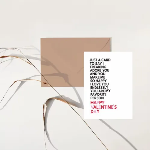 Miniatura 5 de CJ&M I Fucking Love You (Love Fucking You) - Tarjeta grosera del día de San Valentín, tarjeta divertida, gran regalo para pareja, tarjeta del día