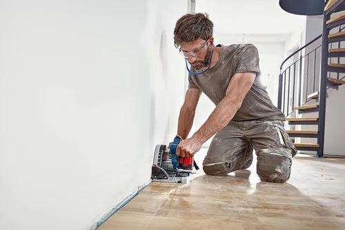 Miniatura 10 de Bosch GKT18V-20GCL PROFACTOR 18V listo para conectar 5-1/2 Pulg. Sierra de calado con acción de inmersión (herramienta desnuda)