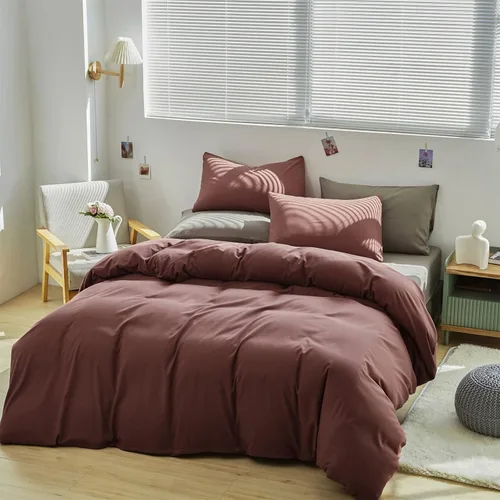 Miniatura 128 de CLOTHKNOW - Juego de edredón verde militar tamaño completo de 3 piezas, juego de ropa de cama verde oscuro, edredón suave con 2 fundas de almohada