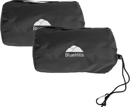 Miniatura 26 de BlueHills Mantas de Viaje Ultra Compactas para Dos con Estuche de Transporte Portátil Estuche Mantas de Avión Grandes de Felpa Suave Premium Paquete