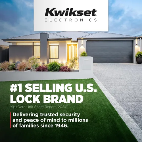 Miniatura 11 de Kwikset HomeConnect 918 Cerradura de pantalla táctil tradicional habilitada para Z-Wave de largo alcance, funciona con Ring Alarm, se requiere