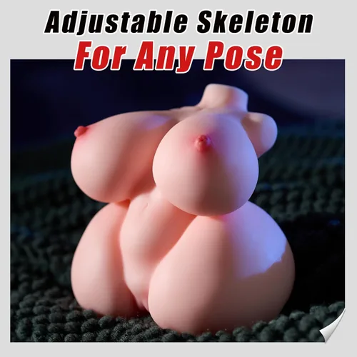 Miniatura 4 de Muñecas sexuales masculinas, masturbador masculino ultra suave con senos texturizados 3D, vagina y anal, mini juguetes sexuales realistas