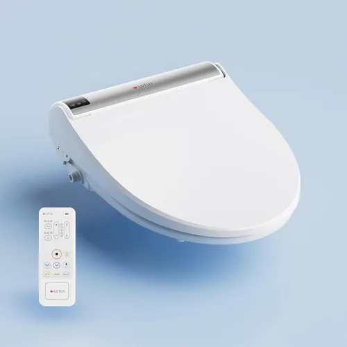 Miniatura 13 de Lotus Hygiene Systems ATS-500. Asiento para inodoro con tapa inteligente, climatizada con temperatura regulable. Color blanco.