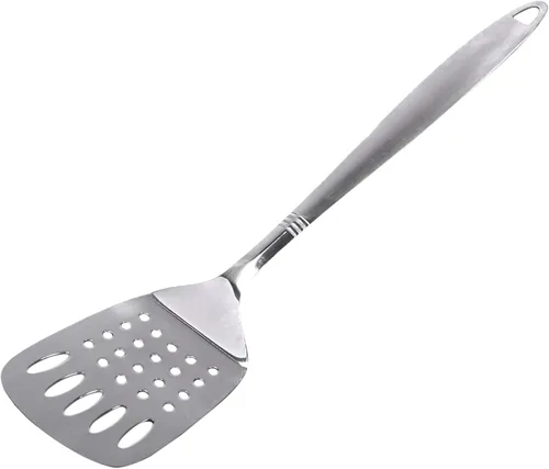 Chef Craft Espátula ranurada de acero inoxidable
