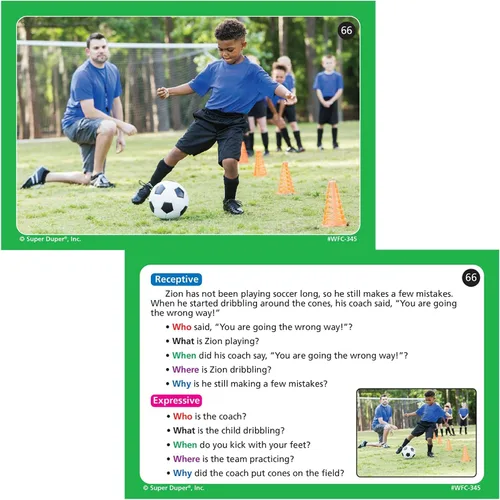 Miniatura 9 de Super Duper Publications Webber Photo Cards – WH Questions Flashcards - Habilidades lingüísticas receptivas y expresivas Recurso educativo