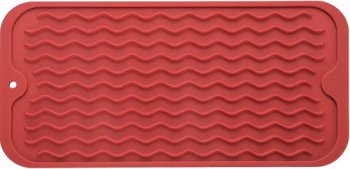 Miniatura 97 de MicoYang Alfombrilla de silicona para secado de platos para múltiples usos, fácil de limpiar, ecológica, resistente al calor, alfombrilla